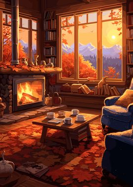 Cozy Bookworm Corner