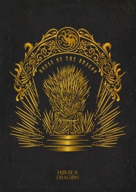 Iron Throne in Gold