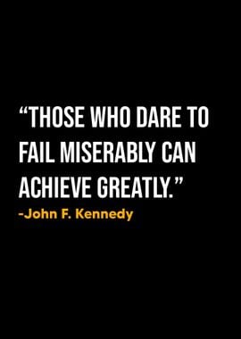 John F Kennedy Quote 