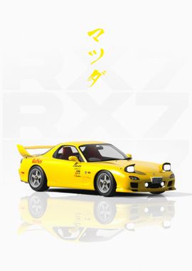 Initial D Mazda RX7 FD3S