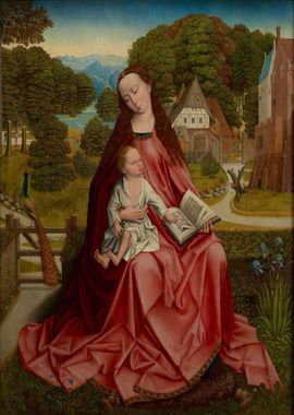 Virgin Child in Landscape