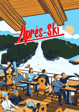 Apres Ski Poster 