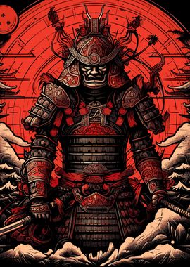 Japanese Samurai Art