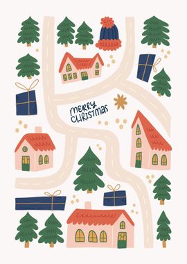 Meery Christmas poster