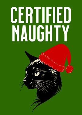 CERTIFIED NAUGHTY CAT