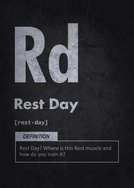 Rest Day Funny Gym Meme