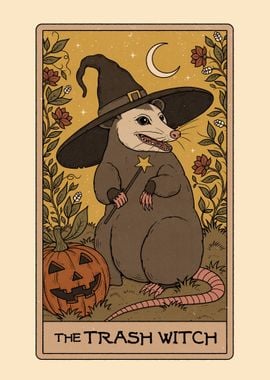 The Trash Witch Possum