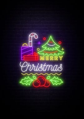 Merry Christmas Neon