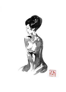 nude geisha II