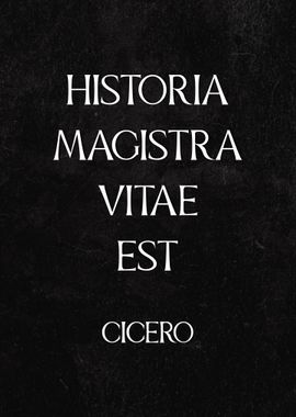 Latin Quote Cicero History