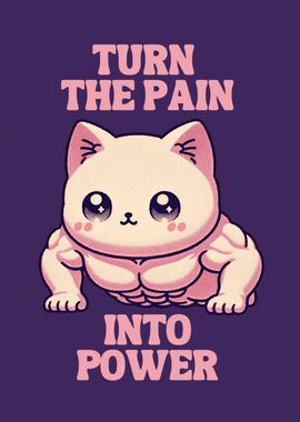 Gym cat fitness power