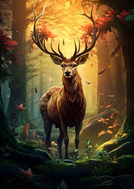 Woodland Deer 