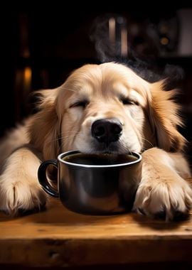 Golden Retriever Coffee