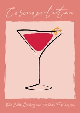 Cosmopolitan Cocktail