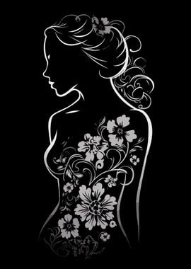 Flower Tattoo Woman