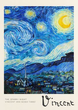 The Starry Night  Vincent