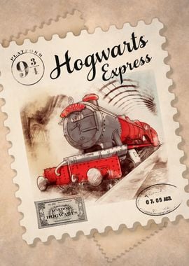 Harry Potter Postage Stamps