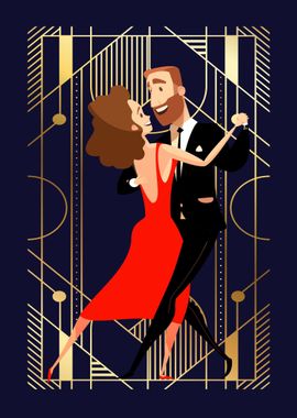 Art Deco poster