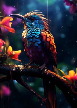 Rainy Bird of Paradise