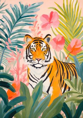 Tiger in Soft Hues