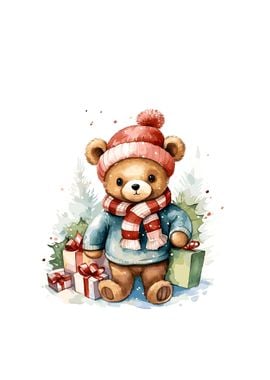 Bear Christmas Cute