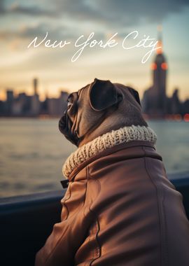 New York City River Pug