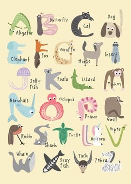 ANIMAL ALPHABET