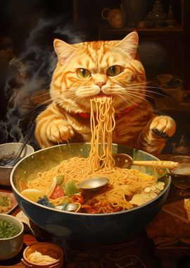 Fat Cat Noodles Ramen Food