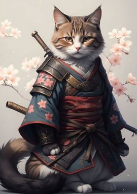 Samurai Cat