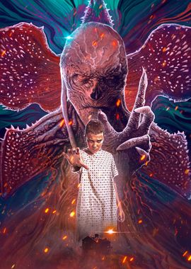 Eleven vs Vecna FanArt