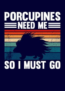 Cute Porcupine Funny