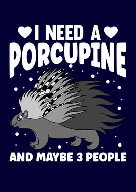 Cute Porcupine Funny