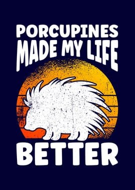 Cute Porcupine Funny