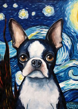 Boston Terrier Night