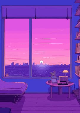 Lofi Pink Retro