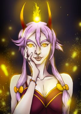 Yellow Succubus Girl 1