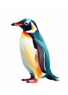 Penguin WPAP Pop Art