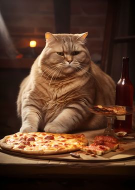 Fat Cat Pizza Food Wine