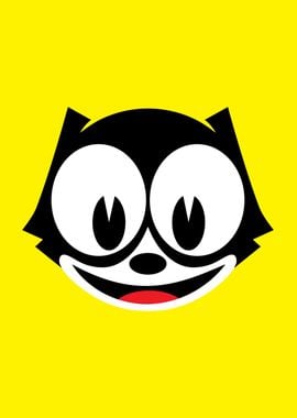 Felix the Cat Happy Face