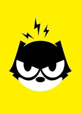 Felix the Cat Thinking