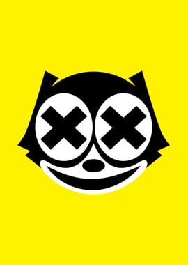 Felix the Cat Wide Eyes