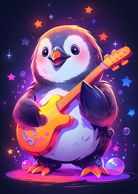 Penguin Guitarist