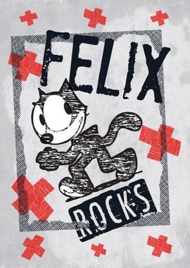 Felix the Cat Rocks