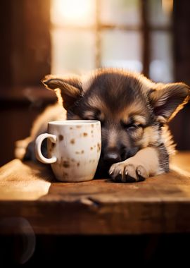 German Shepherd Dog Coffee