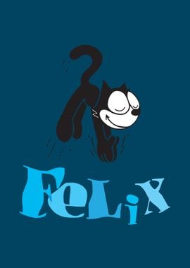 Felix the Cat Diving In