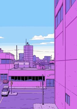 Lofi Pink Retro