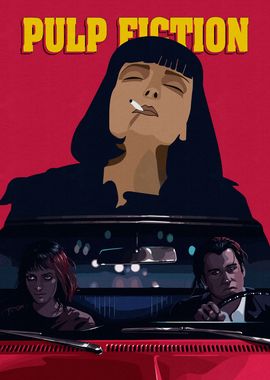 Pulp Fiction Movie Poster