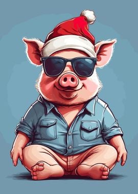 Pig Christmas