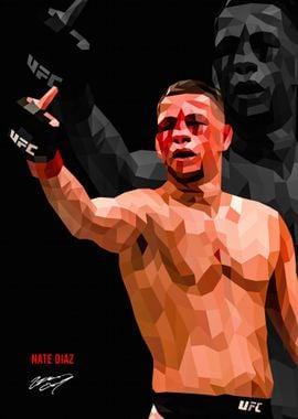 Nate Diaz Portrait