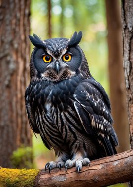 black owl